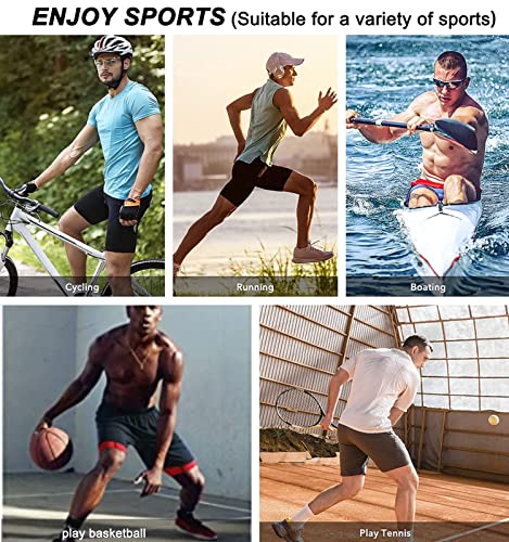 Compression Shorts Men 1/3 Pack, Dry Fit Compression Underwear Spandex Running Shorts, Workout Athletic Shorts Pocket