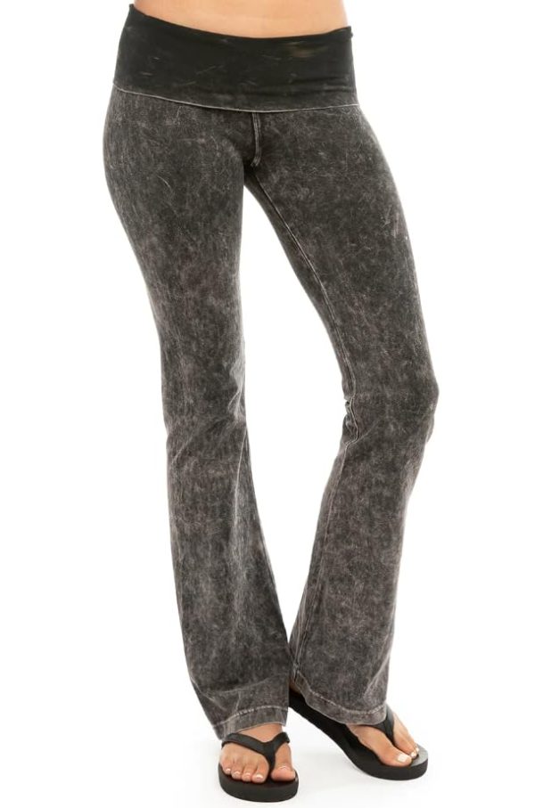 Roll Down Bootleg Flare Pant