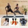 Soxsense Multi-Pack Sports Grip Toe Socks with Cushion, Non-Slip Finger Socks for Pilates, Home Gym, Soccer, basketball