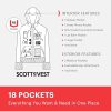 Glow Hoodie for Women - 18 Hidden Pockets - Lightweight Zip Up Sweatshirt for Travel & More